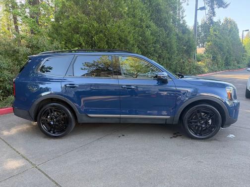 Midnight Lake Blue 2023 Kia Telluride EX X-Line