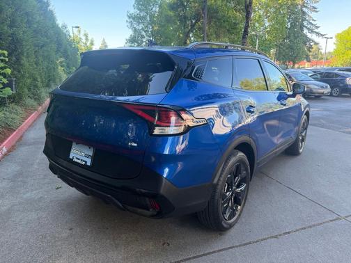 Sapphire Blue 2025 Kia Sportage X-Line