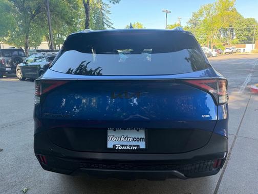 Sapphire Blue 2025 Kia Sportage X-Line