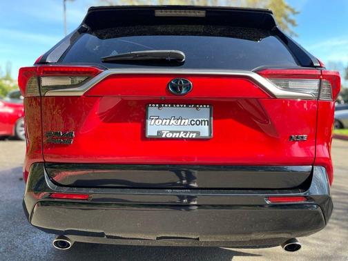 Red Metallic 2022 Toyota RAV4 Prime XSE