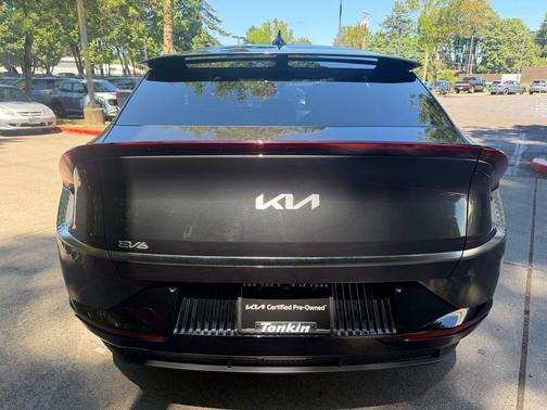 Gray 2024 Kia EV6 Wind