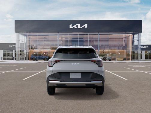 Wolf Gray 2026 Kia Sportage Hybrid EX