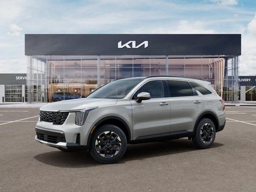 Ivory Silver 2026 Kia Sorento S