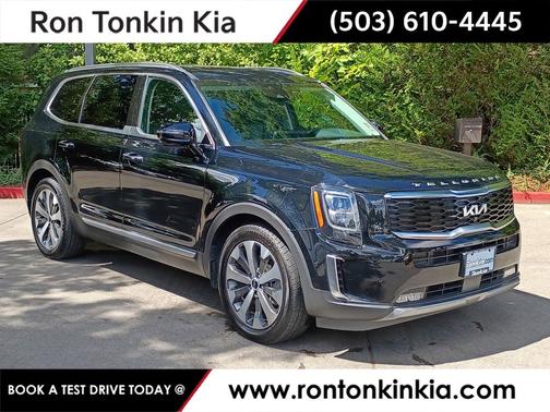 Black 2022 Kia Telluride SX