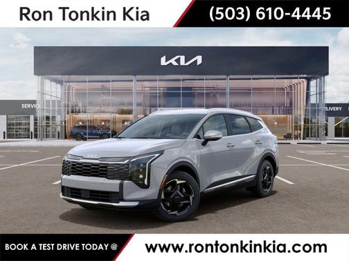Wolf Gray 2026 Kia Sportage Hybrid EX
