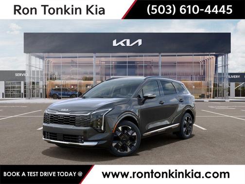 Gravity Gray 2026 Kia Sportage Hybrid SX-Prestige