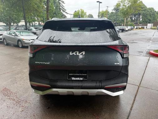 Gravity Gray 2025 Kia Sportage Hybrid EX