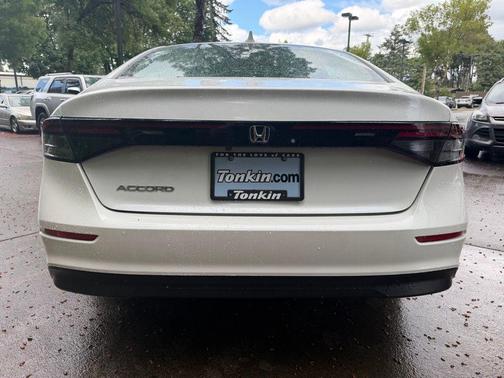 Platinum White 2023 Honda Accord EX
