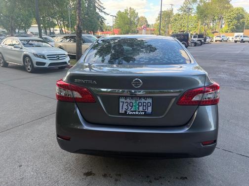 Gun Metallic 2015 Nissan Sentra S