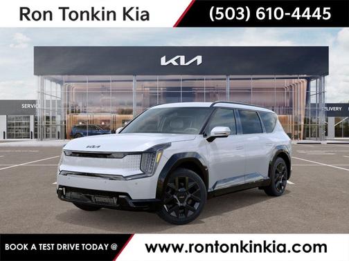 Glacial White Pearl 2026 Kia EV9 Land