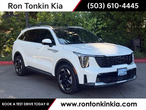 Snow White Pearl 2025 Kia Sorento Hybrid SX Prestige