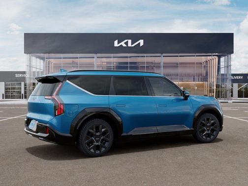 Ocean Blue 2026 Kia EV9 Land