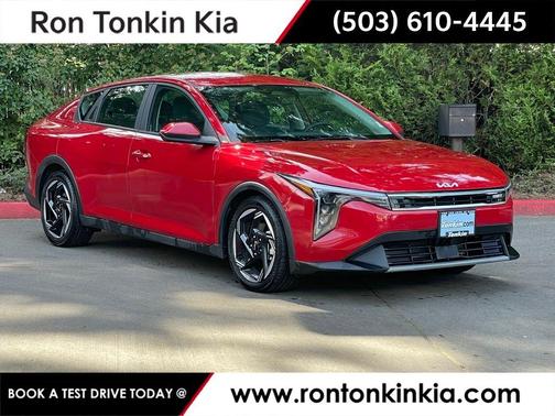 Red Metallic 2025 Kia K4 EX