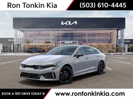 Wolf Gray 2026 Kia K5 GT-Line