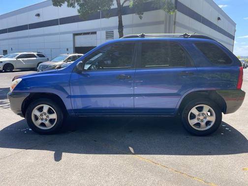 Smart Blue Metallic 2008 Kia Sportage LX
