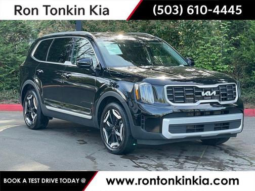 Ebony Black 2025 Kia Telluride S