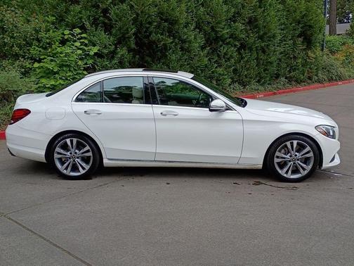 Diamond White Metallic 2018 Mercedes-Benz C-Class C 300