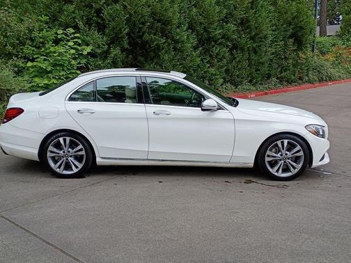 Diamond White Metallic 2018 Mercedes-Benz C-Class C 300