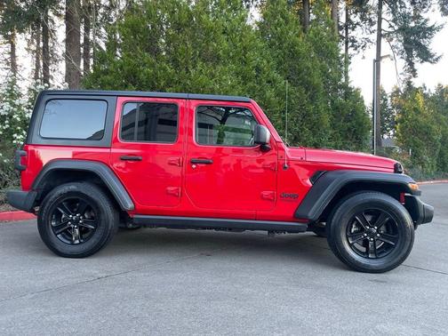 Firecracker Red Clearcoat 2020 Jeep Wrangler Unlimited Sport Altitude