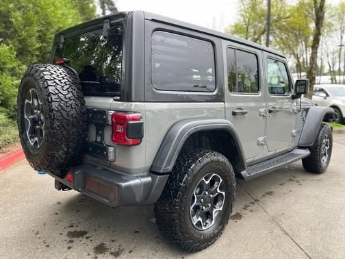 Sting-Gray Clearcoat 2022 Jeep Wrangler Unlimited Rubicon 4xe
