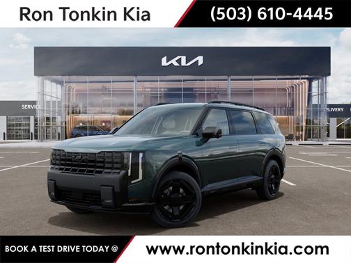 Black Jade Green 2027 Kia Telluride Hybrid X-Line SX