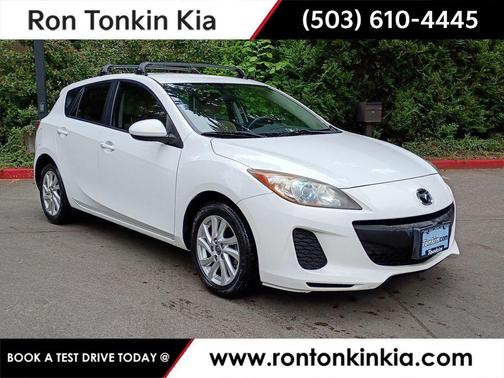 Crystal White Pearl Mica 2013 Mazda Mazda3 i Touring