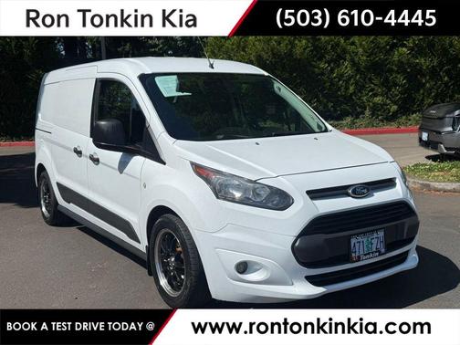 Frozen White 2014 Ford Transit Connect XLT