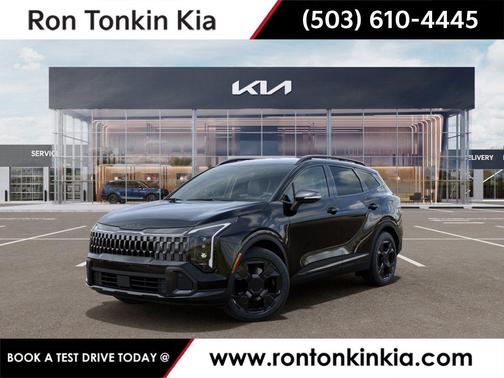 Fusion Orange 2026 Kia Sportage Hybrid X-Line