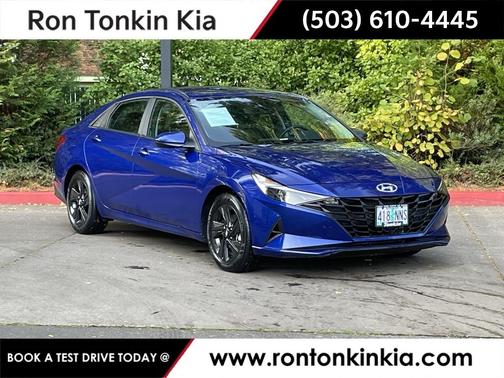2022 Hyundai ELANTRA HEV Blue