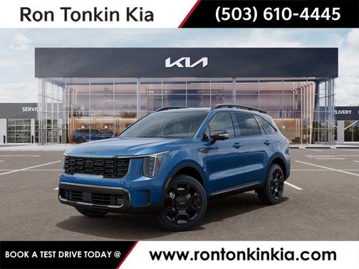 Mineral Blue 2026 Kia Sorento Hybrid X-LINE SX PRESTIGE