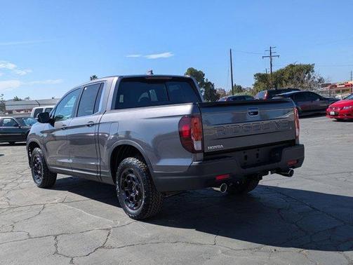 Modern Steel Metallic 2025 Honda Ridgeline RTL+