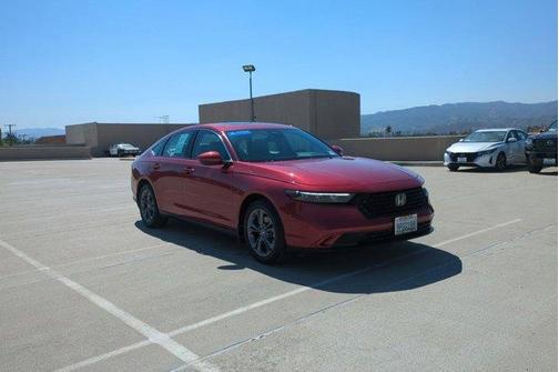 Radiant Red Metallic 2024 Honda Accord EX
