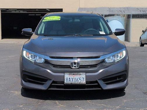 Modern Steel Metallic 2017 Honda Civic EX