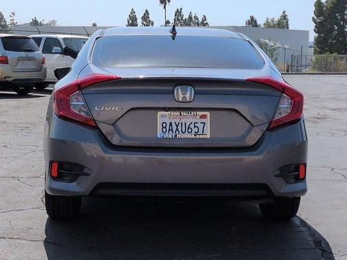 Modern Steel Metallic 2017 Honda Civic EX