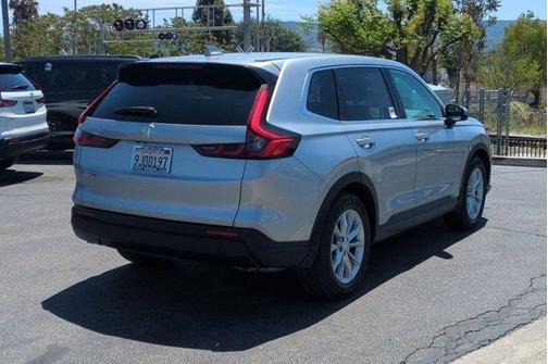 Lunar Silver Metallic 2024 Honda CR-V EX