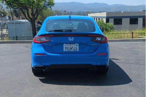 Boost Blue Pearl 2024 Honda Civic Sport
