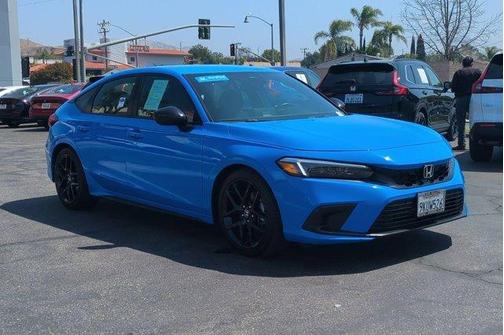 Boost Blue Pearl 2024 Honda Civic Sport