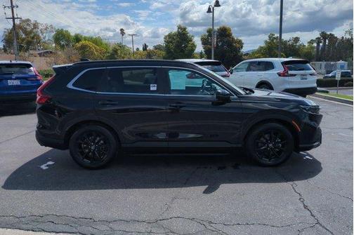 Crystal Black Pearl 2024 Honda CR-V Hybrid Sport-L