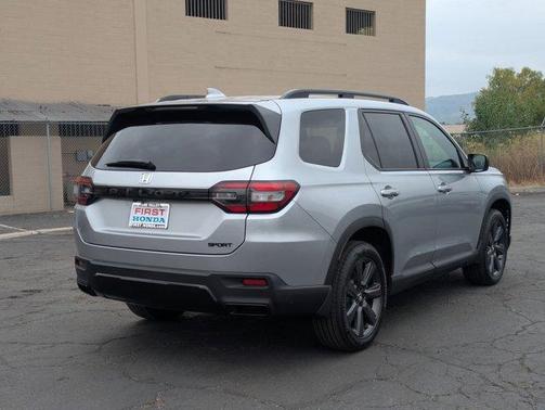 Silver 2026 Honda Pilot Sport