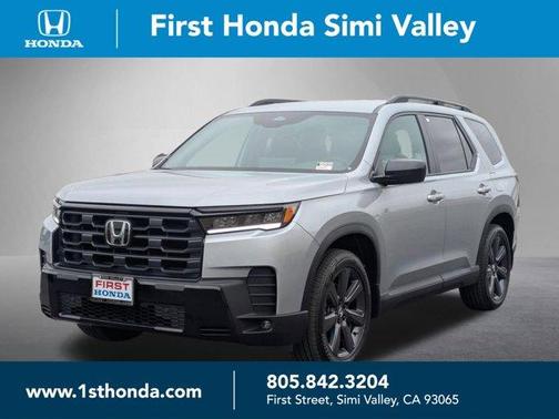 Silver 2026 Honda Pilot Sport