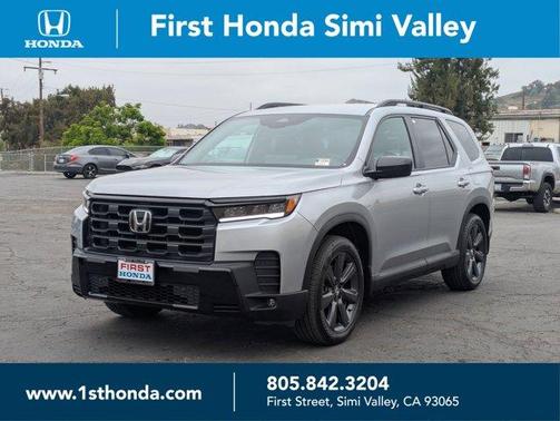 Silver 2026 Honda Pilot Sport