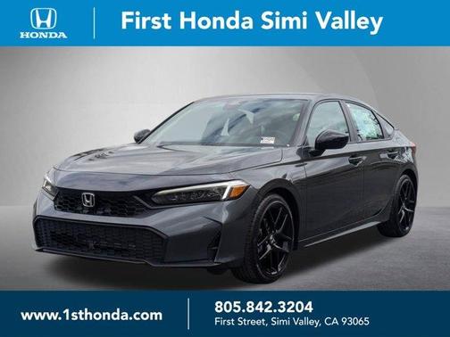 Meteorite Gray 2026 Honda Civic Sport
