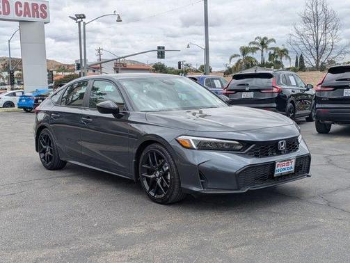 Meteorite Gray 2026 Honda Civic Sport