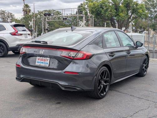 Meteorite Gray 2026 Honda Civic Sport