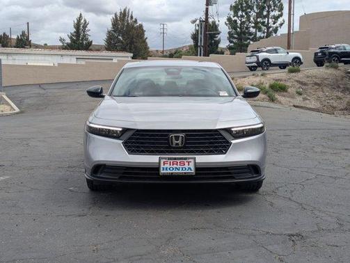 Silver 2026 Honda Accord Hybrid Sport
