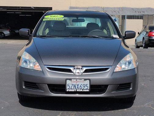 Alabaster Silver Metallic 2007 Honda Accord EX-L