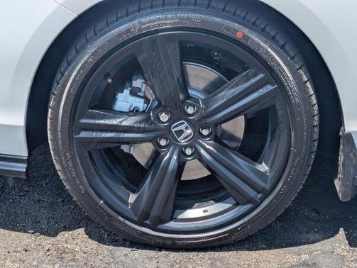 Platinum White 2026 Honda Accord Hybrid Sport-L