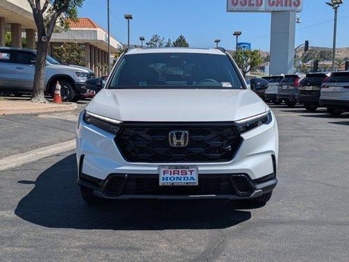 Platinum White 2026 Honda CR-V Hybrid Sport