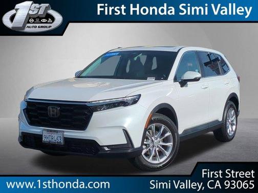Platinum White Pearl 2023 Honda CR-V EX