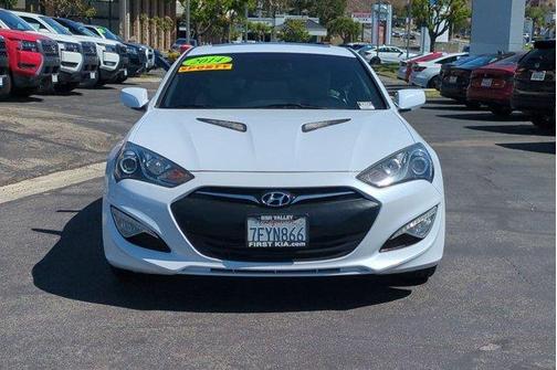 Casablanca White 2014 Hyundai Genesis Coupe 2.0T Premium